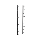 Wall-Mounted Metal Wine Rack - Jagged Ridge - Jagged Ridge Wine Rooms