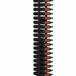 Floor-to-Ceiling Metal Wine Rack Frame (10ft) - Jagged Ridge - Jagged Ridge Wine Rooms