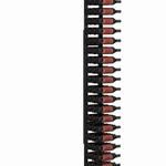 Floor-to-Ceiling Metal Wine Rack Frame (10ft) - Jagged Ridge - Jagged Ridge Wine Rooms